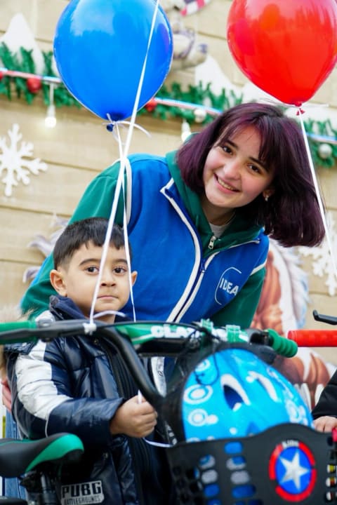 Leyla Əliyevanın təşəbbüsü ilə Yevlaxda uşaqlar üçün Yeni il tədbiri keçirilib
