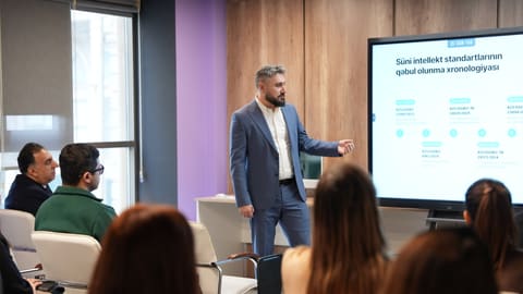“Süni intellekt standartlarının media kommunikasiyası” mövzusunda media nümayəndələri üçün təqdimat keçirilib