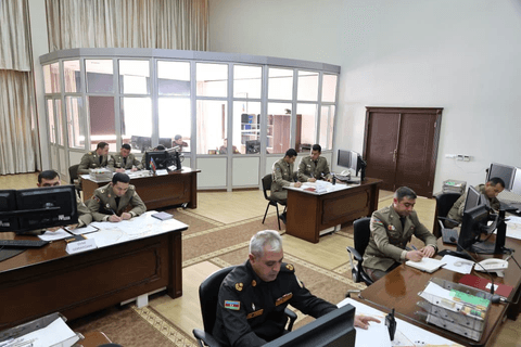 FHN Naxçıvanda təlim keçirib - Fotolar