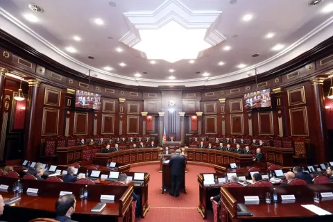 Ali Məhkəmənin Plenumunun növbəti iclası keçirilib - Fotolar