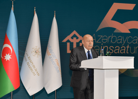 Emin Əmrullayev AzMİU-nun 50 illik yubiley tədbirində iştirak edib