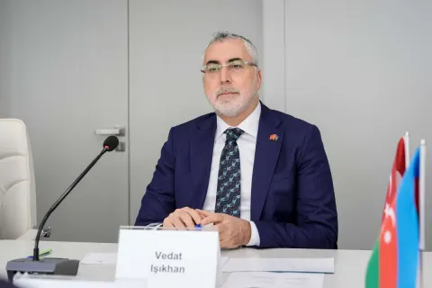 Anar Əliyev TDT-nin Baş katibi və türkiyəli həmkarı ilə müzakirə aparıb - Fotolar