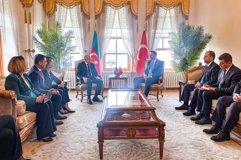 Pərviz Şahbazov türkiyəli həmkarı ilə enerji əməkdaşlığını müzakirə edib