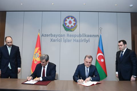 Azərbaycan və Monteneqro konsulluq məsələləri üzrə əməkdaşlığa dair memorandumun imzalayıb