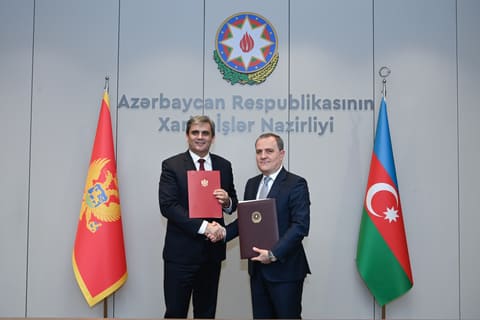 Azərbaycan və Monteneqro konsulluq məsələləri üzrə əməkdaşlığa dair memorandumun imzalayıb