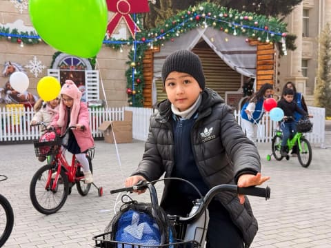 Leyla Əliyevanın təşəbbüsü ilə Yevlaxda uşaqlar üçün Yeni il tədbiri keçirilib