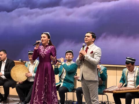 Füzuli şəhərində Özbəkistan Mədəniyyəti Günlərinin bağlanış konserti keçirilib