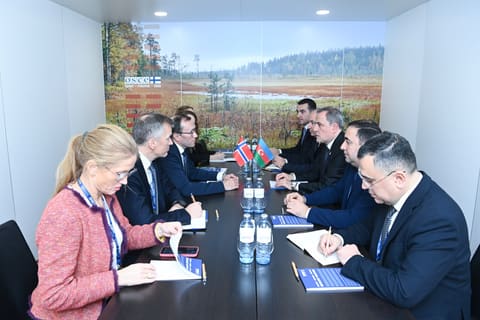 Vyanada Azərbaycan və Norveç XİN rəhbərləri arasında görüş olub