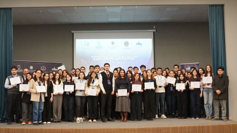 ELSA Azərbaycan təşkilatı “Zəfərin Qanunu” layihəsini həyata keçirib