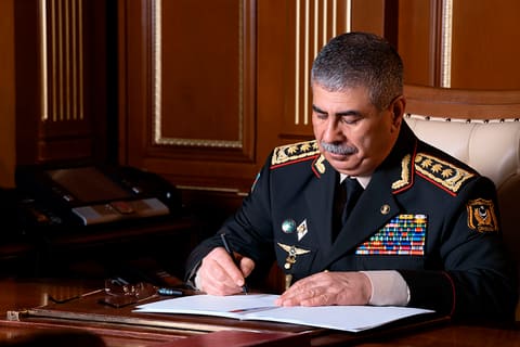 Zakir Həsənov Liviya tərəfinə başsağlığı verib
