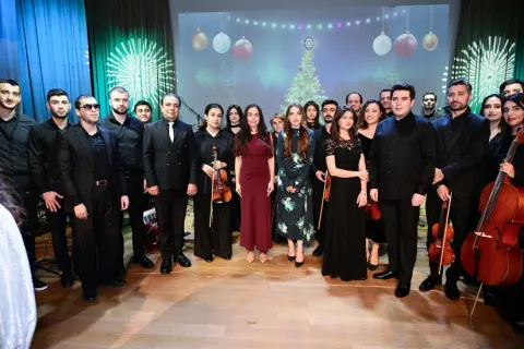 Leyla Əliyeva və Alena Əliyeva DOST İnklüziv İnkişaf və Yaradıcılıq Mərkəzini ziyarət ediblər