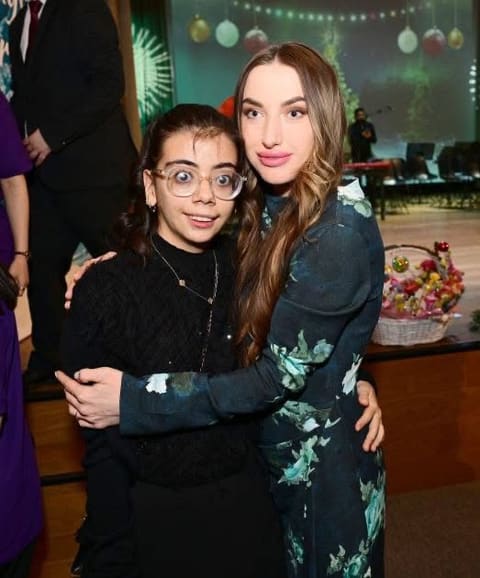 Leyla Əliyeva və Alena Əliyeva DOST İnklüziv İnkişaf və Yaradıcılıq Mərkəzini ziyarət ediblər