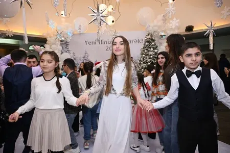 Leyla Əliyevanın təşəbbüsü ilə xüsusi qayğıya ehtiyacı olan uşaqlar üçün bayram şənliyi təşkil olunub