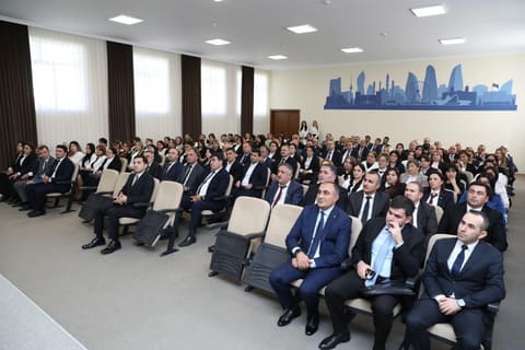 Nazir müavini Firudin Qurbanov Lənkəranda təhsil müəssisələrində olub