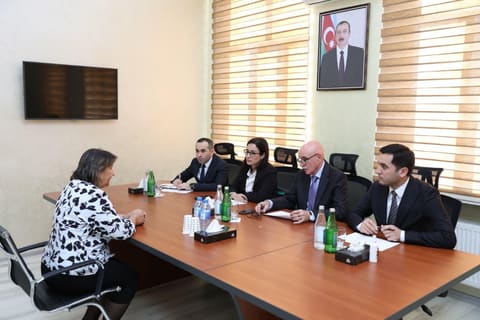 Nazir müavini Firudin Qurbanov Lənkəranda təhsil müəssisələrində olub