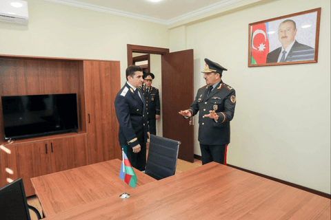 Penitensiar xidmətin balansında olan inzibati binanın açılışı olub