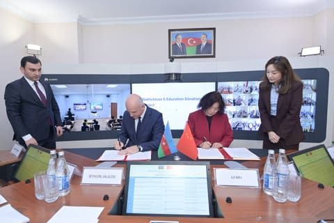 Naxçıvanda “İnteraktiv təhsil yardımı” layihəsinin təqdimatı keçirilib