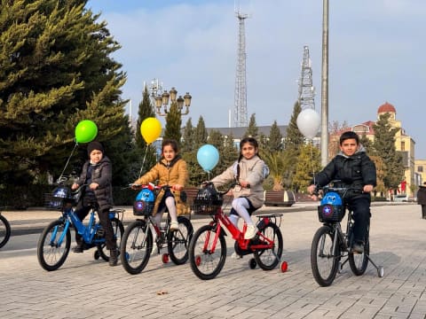 Leyla Əliyevanın təşəbbüsü ilə Yevlaxda uşaqlar üçün Yeni il tədbiri keçirilib