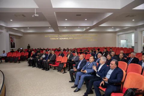 “Effektiv suvarma, dayanıqlı gəlir: müasir metodlar və maliyyələşdirmə alətləri” mövzusunda seminar keçirilib
