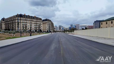 Süleyman Vəzirov küçəsində yenidənqurma işləri tamamlanmaq üzrədir