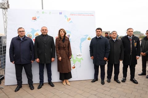 Neftçalada 90-cı Aqrar Biznes Festivalı və “I Balıq” Festivalı keçirilib