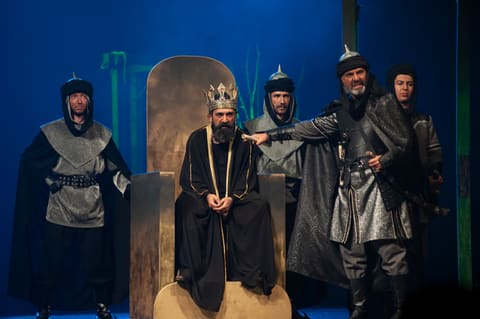 Şəki teatrı “Dar ağacı” tamaşası ilə paytaxt sənətsevərlərinin qonağı olub