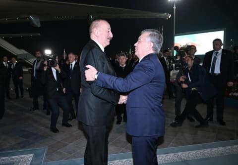Prezident İlham Əliyevin Özbəkistana səfəri başa çatıb