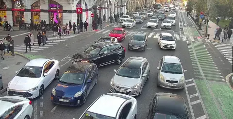 Bir sıra yollarda nəqliyyatın sıxlığı yaranıb - FOTOLAR - YENİLƏNİB 4