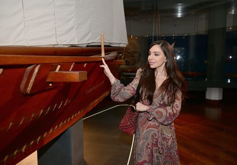 Leyla Əliyeva Maskatda Oman Milli Muzeyində və Mutrah bazarında olub