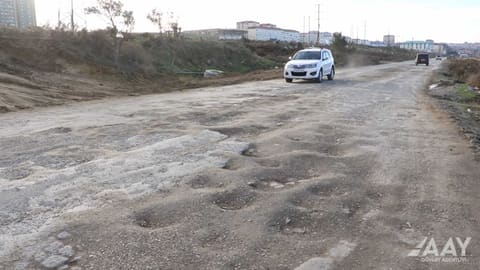 Masazır qəsəbəsində 2 km uzunluğa malik yol əsaslı şəkildə təmir olunur