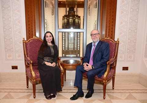 Heydər Əliyev Fondunun vitse-prezidenti Leyla Əliyeva Maskatda Sultan Opera Evində olub