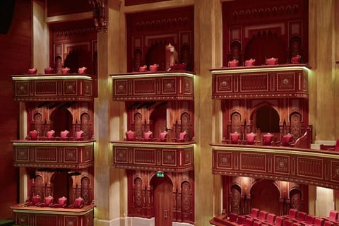 Heydər Əliyev Fondunun vitse-prezidenti Leyla Əliyeva Maskatda Sultan Opera Evində olub