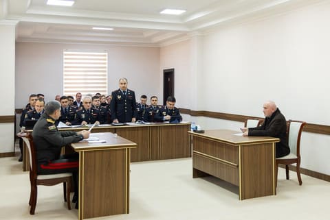  Vilayət Eyvazov Qubada növbəti  sıra baxışı keçirib