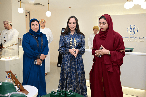 Leyla Əliyeva Hayma Al Zari ilə görüşüb - FOTOLAR