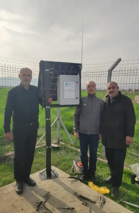 Ağdamda yeni avtonom radiomonitorinq stansiyası istifadəyə verilib