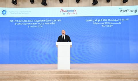 Bakıda “Xızı-Abşeron” Külək Elektrik Stansiyasının rəsmi açılış mərasimi keçirilir - YENİLƏNİB 3