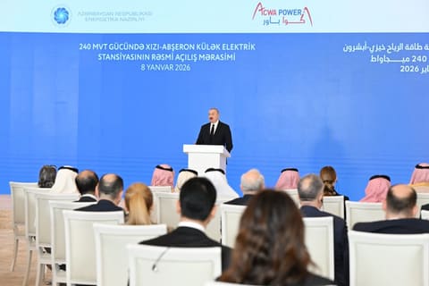 Bakıda “Xızı-Abşeron” Külək Elektrik Stansiyasının rəsmi açılış mərasimi keçirilir - YENİLƏNİB 3