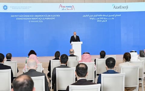 Bakıda “Xızı-Abşeron” Külək Elektrik Stansiyasının rəsmi açılış mərasimi keçirilir - YENİLƏNİB 3