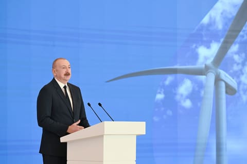Bakıda “Xızı-Abşeron” Külək Elektrik Stansiyasının rəsmi açılış mərasimi keçirilir - YENİLƏNİB 3
