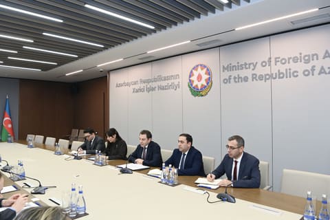 Elnur Məmmədov ABŞ Ticarət və İnkişaf Agentliyinin nümayəndləri ilə görüşüb