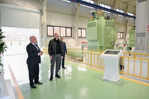  İlham Əliyev Ağdərə rayonunda “Qozlukörpü” Su Elektrik Stansiyasının açılışında iştirak edib - YENİLƏNİB
