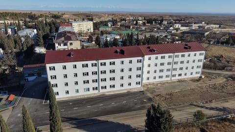 Prezident İlham Əliyev Ağdərə şəhərinin Baş planı ilə tanış olub