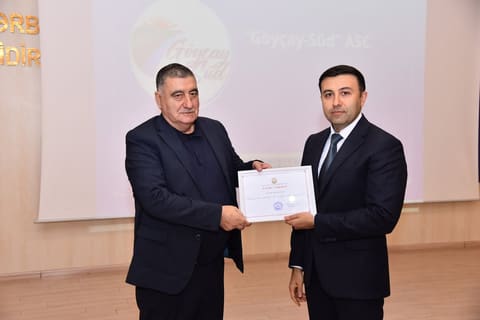 Göyçayda 2025-ci ilin yekunlarına dair hesabat müşavirəsi keçirilib