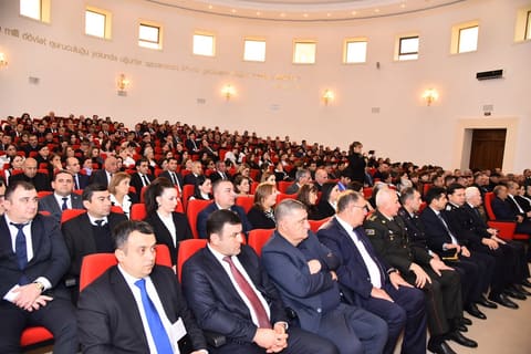 Göyçayda 2025-ci ilin yekunlarına dair hesabat müşavirəsi keçirilib
