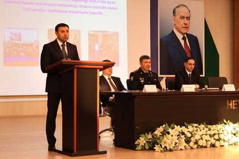 Göyçayda 2025-ci ilin yekunlarına dair hesabat müşavirəsi keçirilib