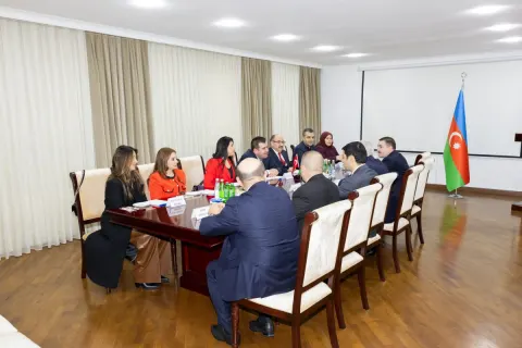 Baş prokuror İstanbul Baş prokurorunun müavini ilə əməkdaşlıq məsələlərini müzakirə edib