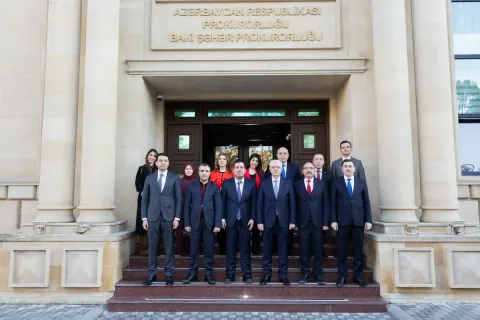 Baş prokuror İstanbul Baş prokurorunun müavini ilə əməkdaşlıq məsələlərini müzakirə edib