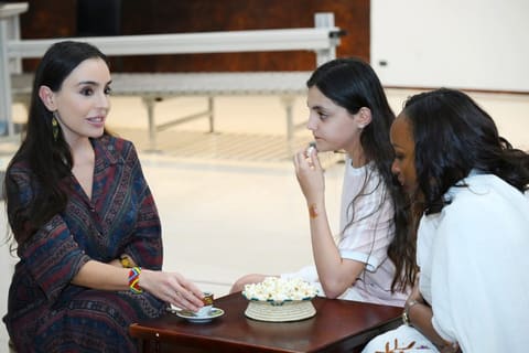 Leyla Əliyeva Efiopiya Elm Muzeyini ziyarət edib