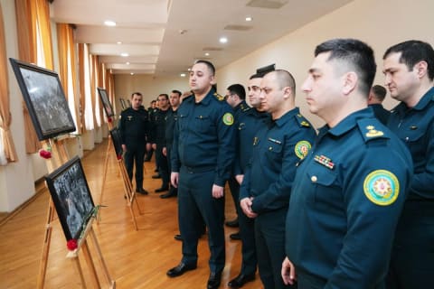 DSX-də 20 Yanvar faciəsinin ildönümü ilə əlaqədar anım tədbirləri keçirilib