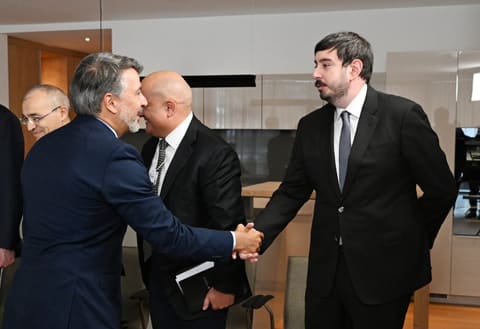 Prezident İlham Əliyev Davosda Braziliyanın “BTG Pactual” şirkətinin sədri ilə görüşüb